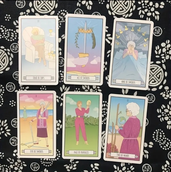 Golden Girls tarot cards deck - Picture 2 of 4